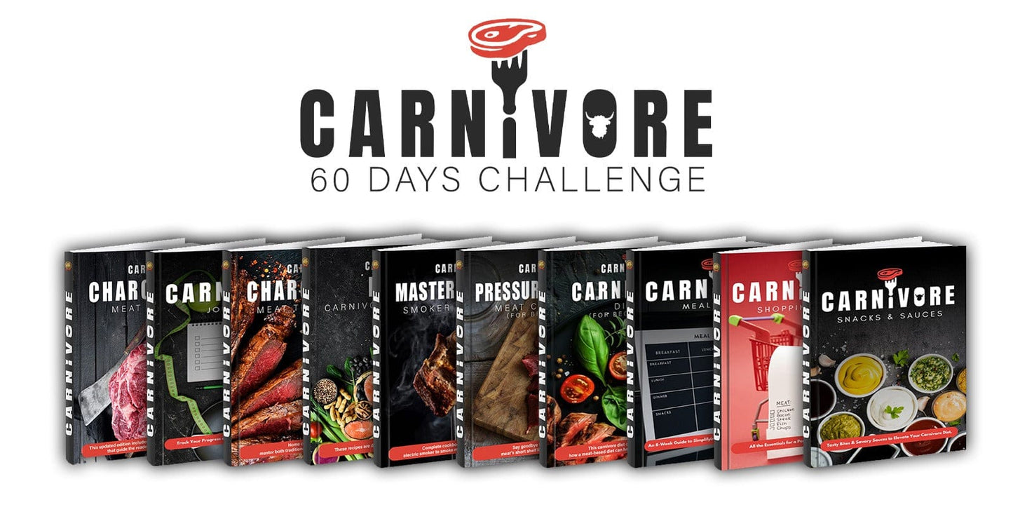 60-Day Carnivore Diet Challenge Bundles With ( 12 free E-Books )